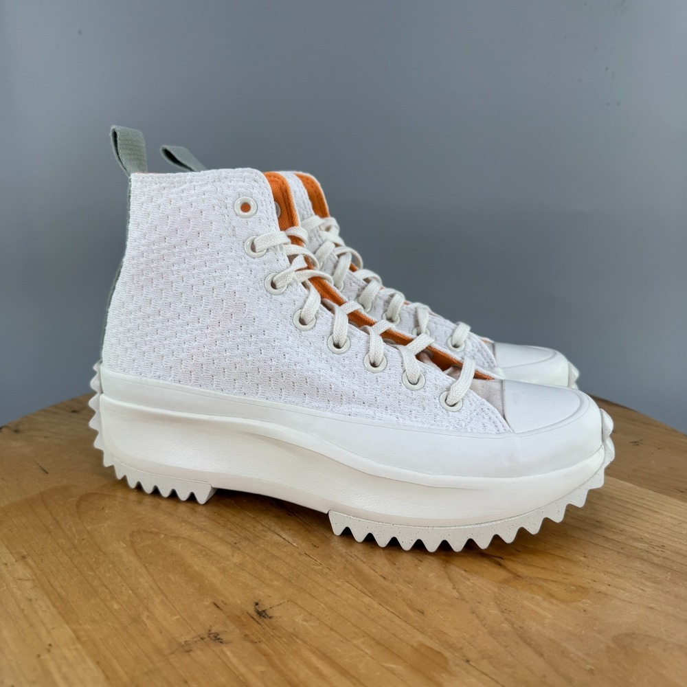Converse Run Star Hike Womens Size 8.5 Shoes Peach Dream Orange Haven Egret NEW